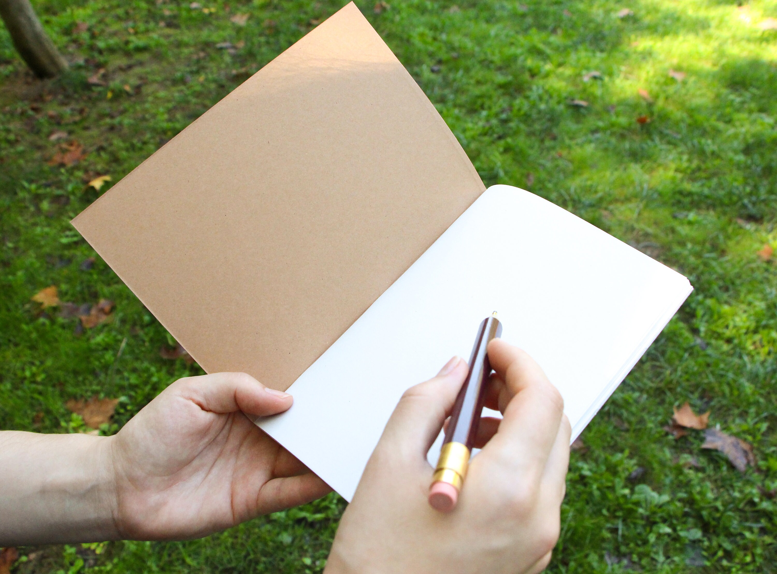 Insect Notebook Bumbble Bee A5 Notebook - 60 Blank Pages Recicled Paper Handmade ...