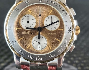 Ladies Michel Herbelin Newport Watch Etsy