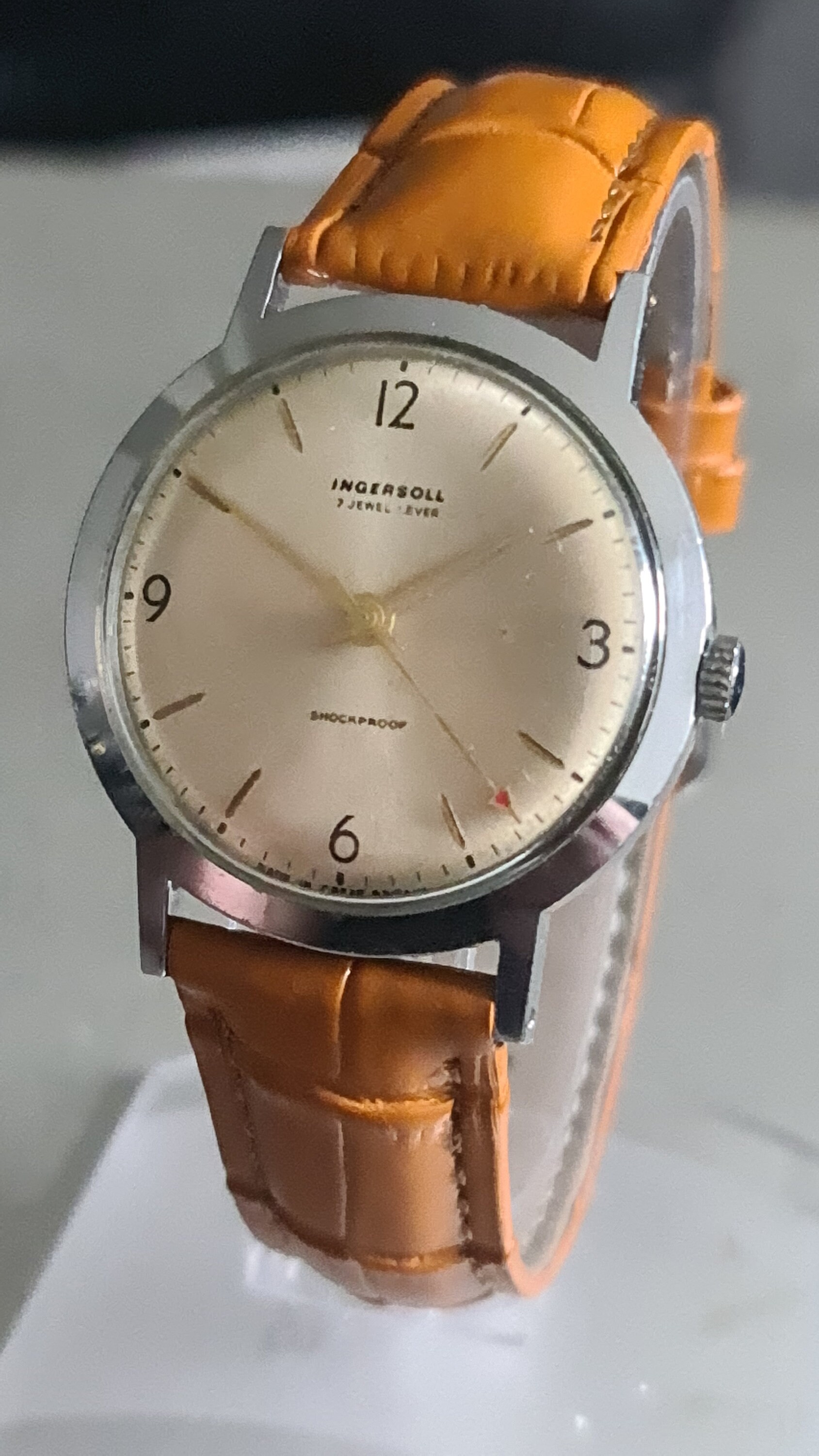 INGERSOLL 7 Jewel Lever Mens Vintage Mechanical Wristwatch Made in England Etsy