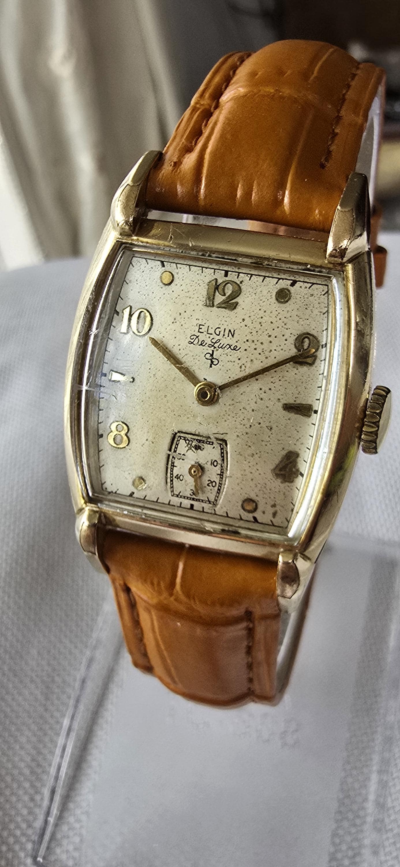 Elgin deluxe 手巻き 腕時計