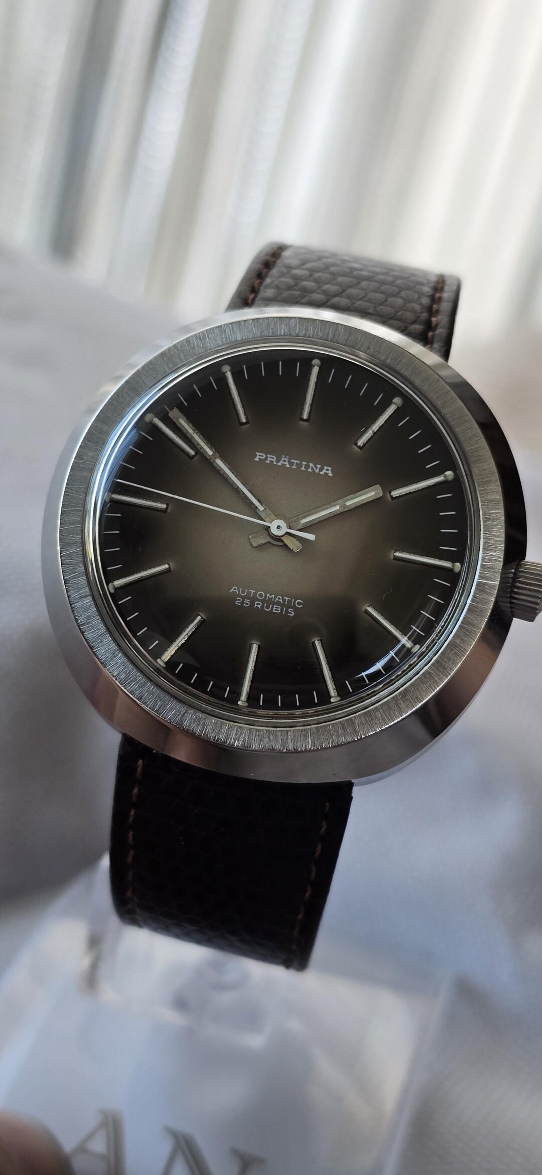 Verre De Montre (crystal) Relief FB 312.392 Pour Montre DUGENA PRATINA - Neuf Sans étiquette