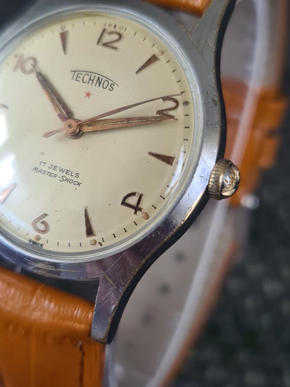 Technos 17 jewels sale