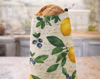 Reusable Beeswax Bread/Veggie Bags: Natural Sourdough Storage, Vegetable Keeper