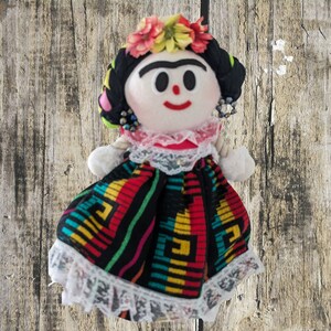 Handmade Rag Doll - Frida 0018 -