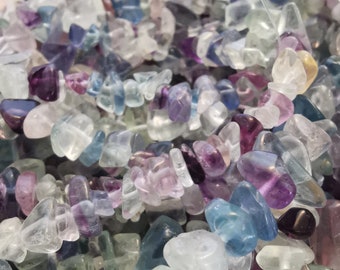 Fluorite Chips in strand