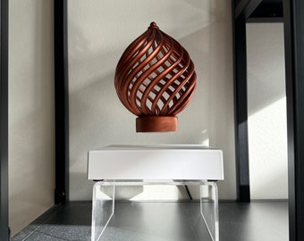 Levitating Magnetic Display: 3D Printed Sphere, Rotating Gadget