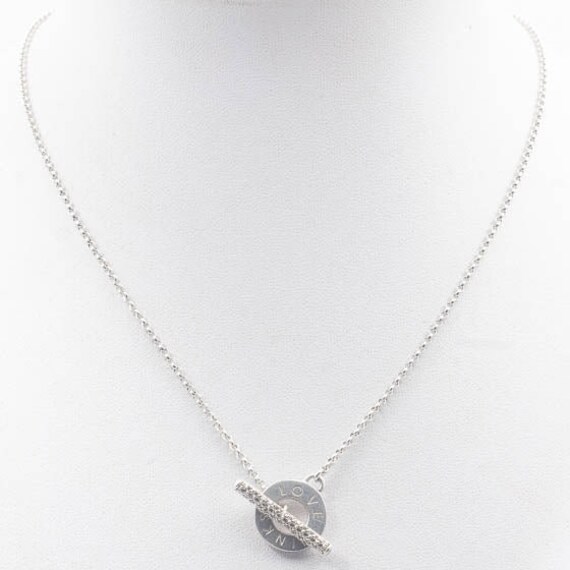 Links Of London Love T Bar Toggle 925 Sterling Silver 18 Inch Etsy