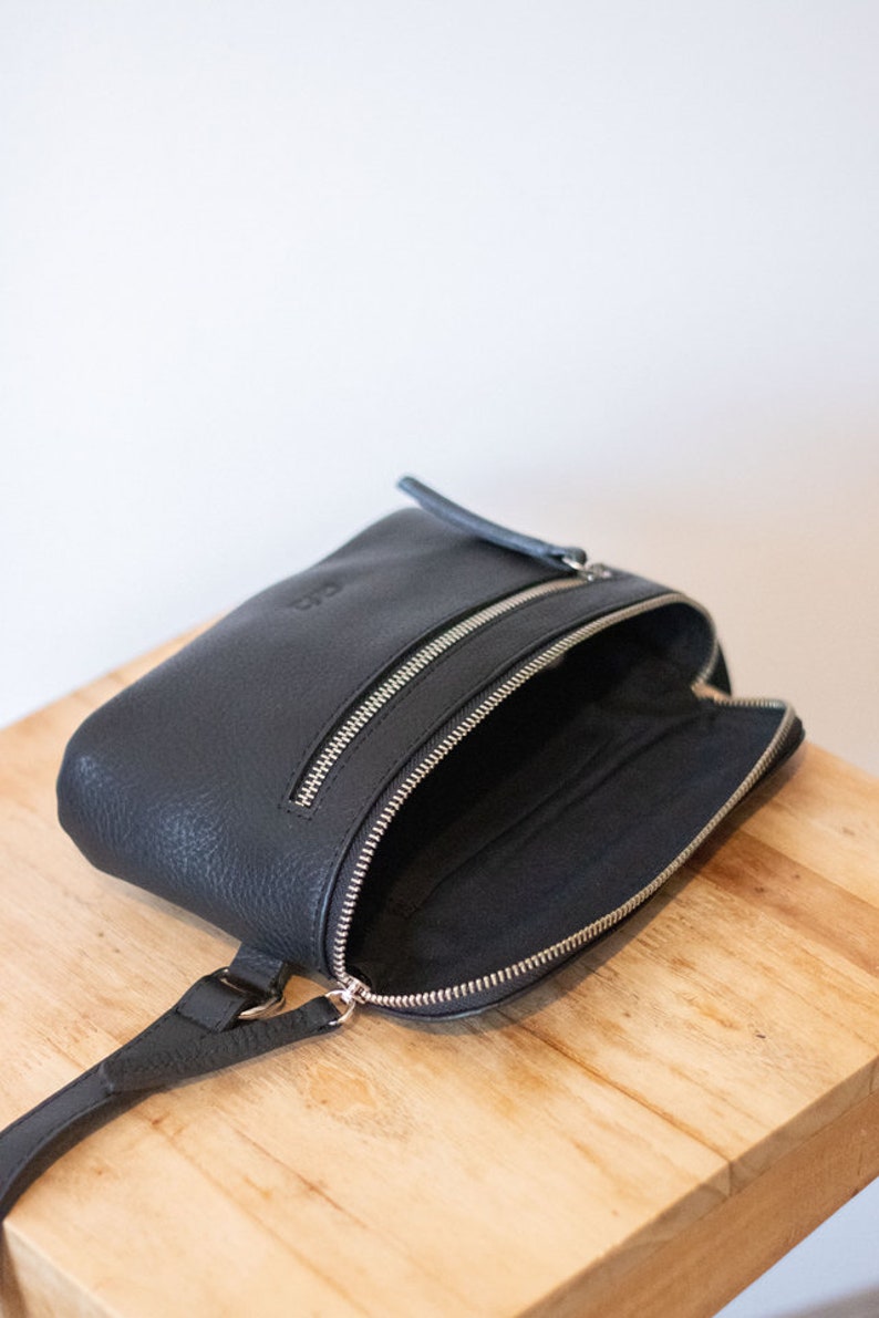 Genuine Leather Belt Bag, Leather Fanny Pack, For Women, For Men, Unisex Monte image 6