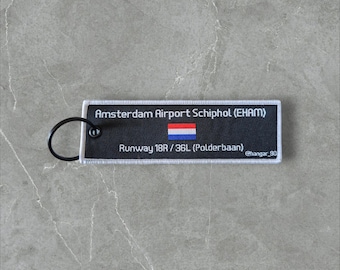 Amsterdam Airport (Schiphol) Keyring