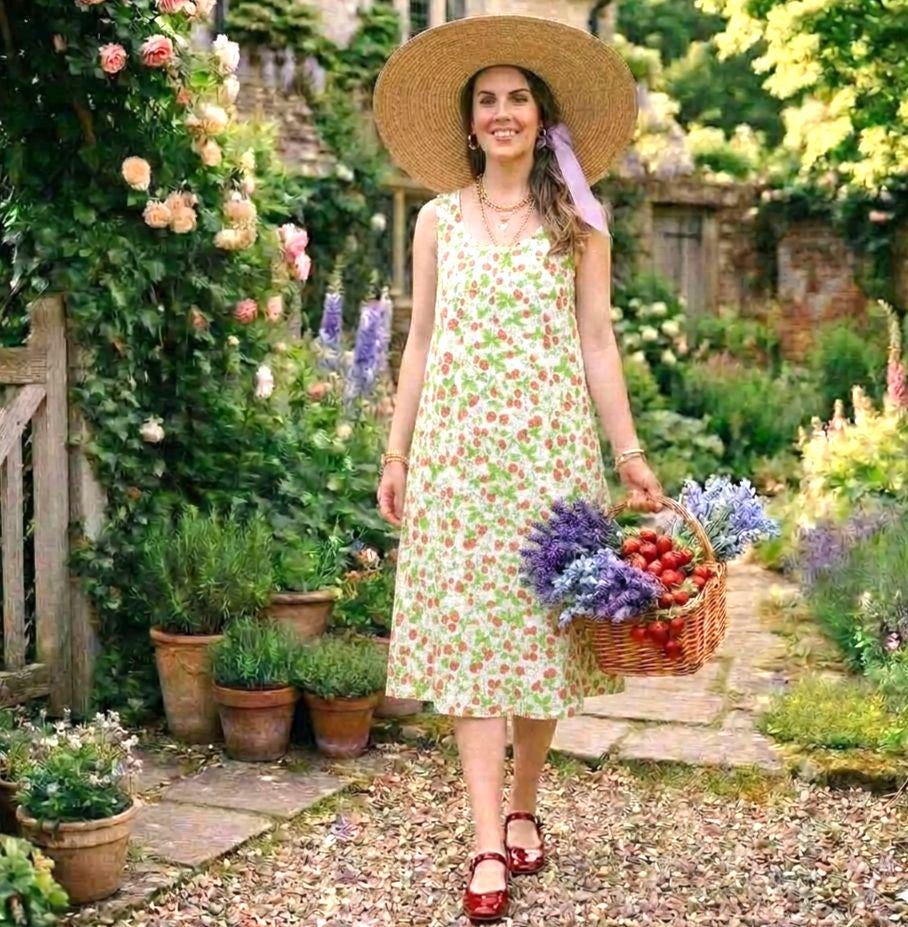 Vintage Fruit Dress - Etsy