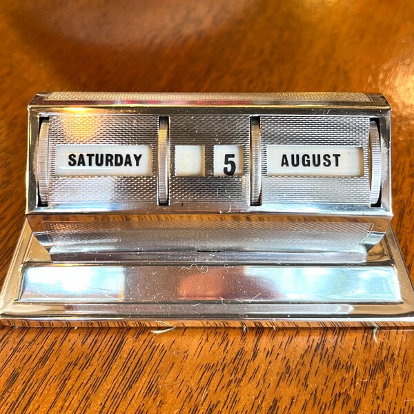 Vintage Desk Calendar - Etsy UK