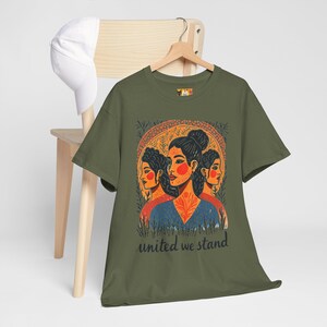 United We Stand Graphic Tee: Solidarity Cotton Shirt
