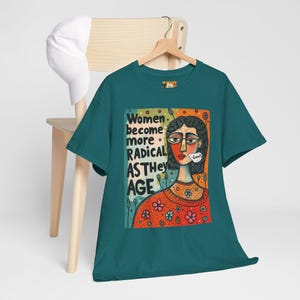 Feminist Political Humor Unisex Tee - Activist Indie Art Shirt, Protest Clothing, Gender Equality Gift, Women's Rights Apparel, Funny Quote
