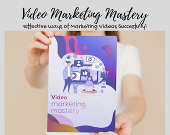 Videomarknadsföringsmästare - Effektiva sätt att marknadsföra videor framgångsrikt | PLR E-bok