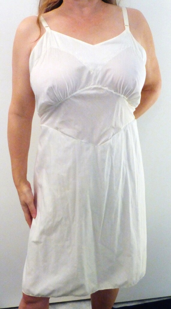Elegant White Double Layer Skirt Cottony Soft Full