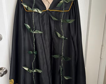 Single Maile Ti Leaf Ribbon Lei Graduation Promotion Birthday Senior Night Lei