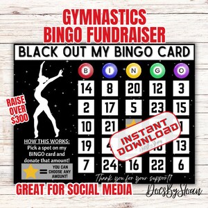 Gymnastik-Spendenaktion BINGO, black out my board, Gymnastik-Team-Spendenaktion, Wunschdatum zum spenden, Kalender, Datum bezahlen, BINGO umdrehen