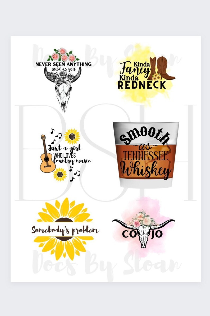 Set of 11 Bundle of Cardstock Rounds Cardstock for Car Etsy