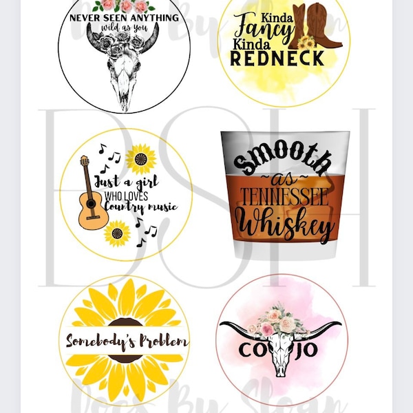Printable Cardstock Rounds - Etsy