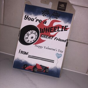 Hot Wheels Valentines Cards, Hot Wheels, Instant Download, Boys ...