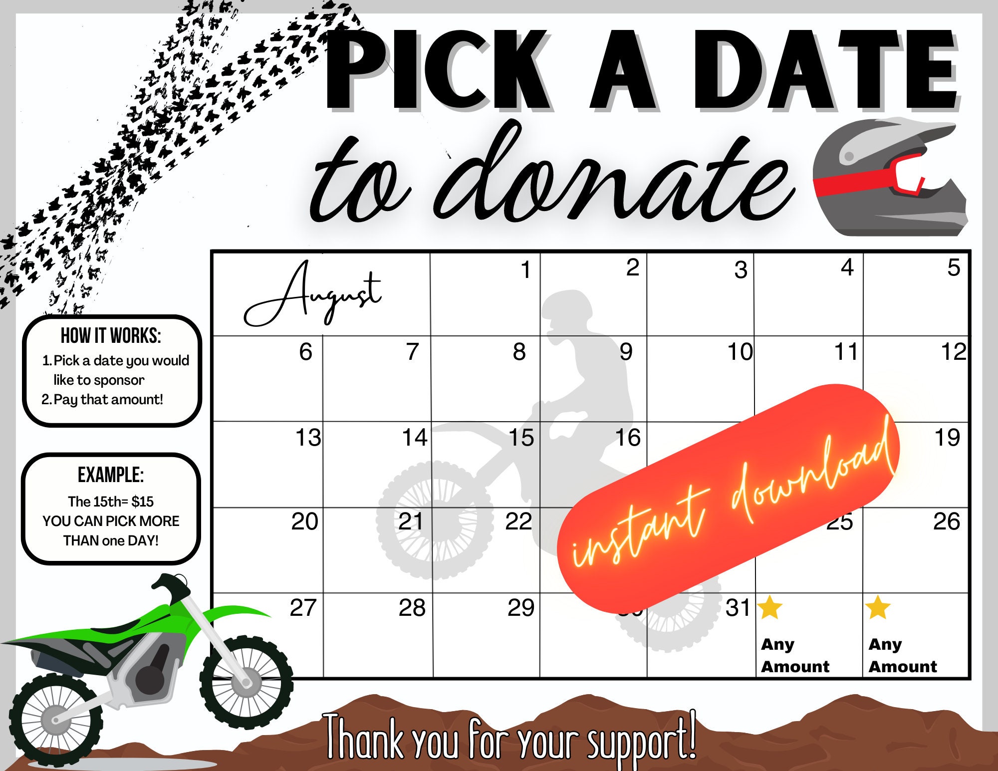 Bicycle Calendar: Cycle-And-Recycle and Solidarity Calendars