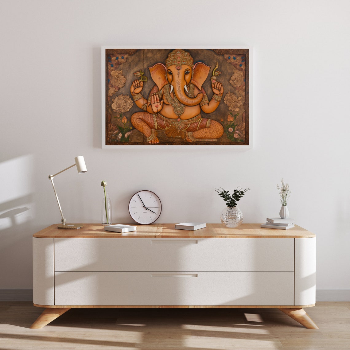 Lord Ganesha Printable Digital Art Instant Download Poster - Etsy