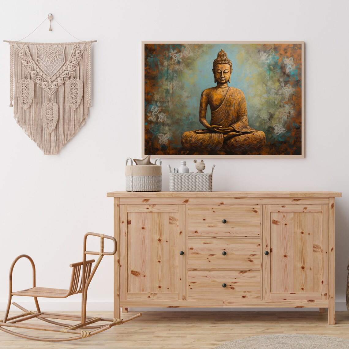 Buddha Printable Digital Art Instant Download Poster Decor - Etsy