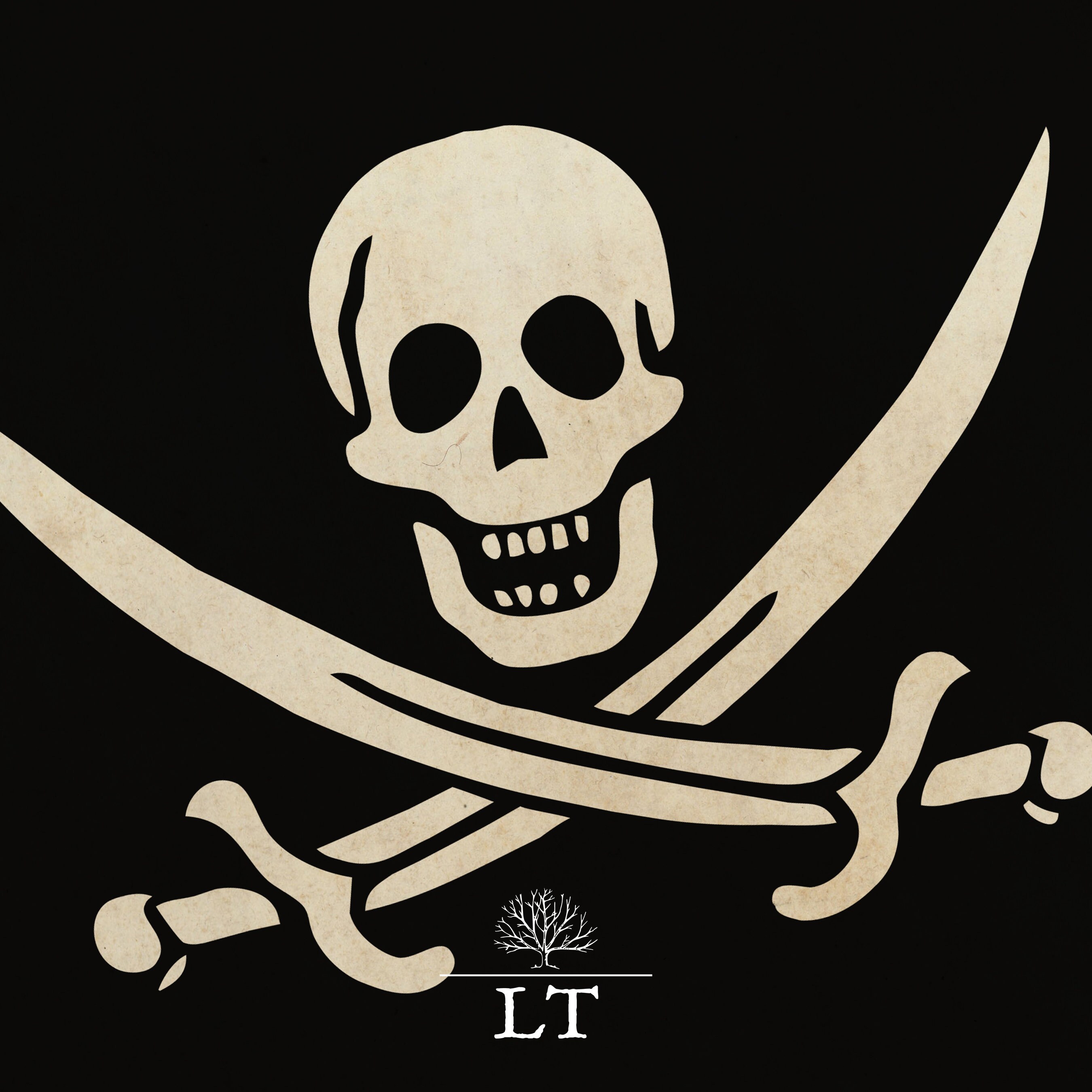 Nero Bandiera Pirata Jolly Roger Con Teschio E Ossa Croce Simbolo - 4