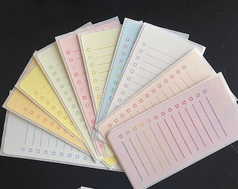Paper essentials, Task & check list stickers, organizer, to-do planner list stickers/labels