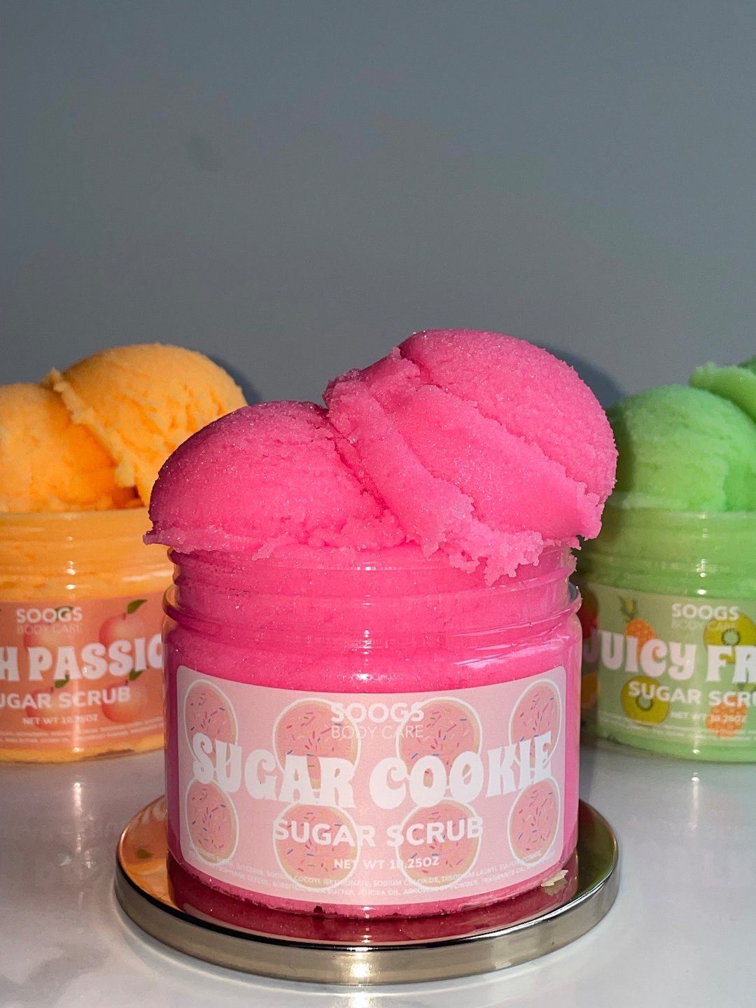 Exfoliating Body Scrubs | Colorful Sugar Scrubs Soap | Whipped Shea Body Polish | Scented Wash | foaming lather | Self Care skincare gift