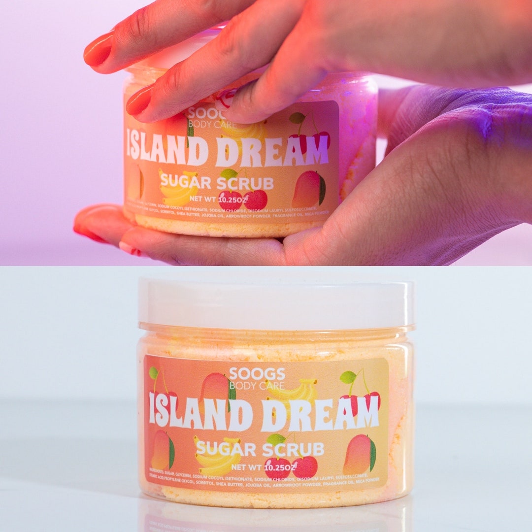 Nourishing Smell Good Body Scrubs Dessert Scents Natural Body Skincare