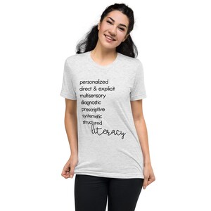 Literacy Principles Short sleeve t-shirt