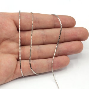 Necklace or Bracelet .25 Inch Extender. Gold or Silver Rhodium