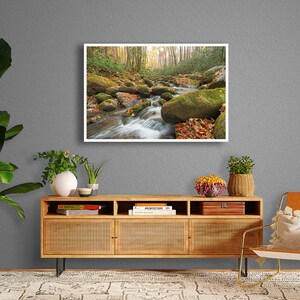 Roaring Fork River Digital Print Download | Printable Roaring Fork Wall Art | Smoky Mountain River