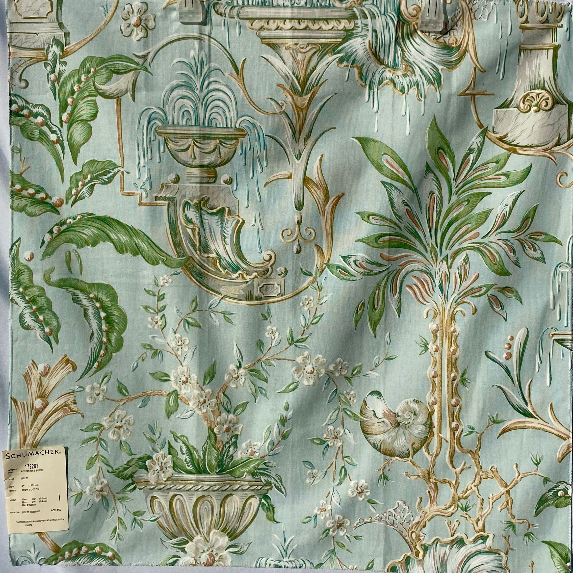 Panneaux De Fenêtre Personnalisés 3 Pièces Avec Cantonnnière – Schumacher Floral Prune
