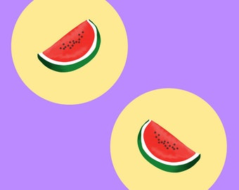 Palestine Watermelon Button/ Magnet/ Sticker