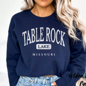 Table Rock Lake Sweatshirt, Missouri Crewneck, Lake Coverup, Lake Life Pullover, Lake Souvenir, Bachelorette Trip Shirt