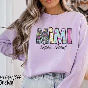 Personalized Mimi Sweatshirt with Kids Names, Mimi Gift from Grandchildren, New Grandma Gift, Mimi Crewneck, Mother’s Day Gifts