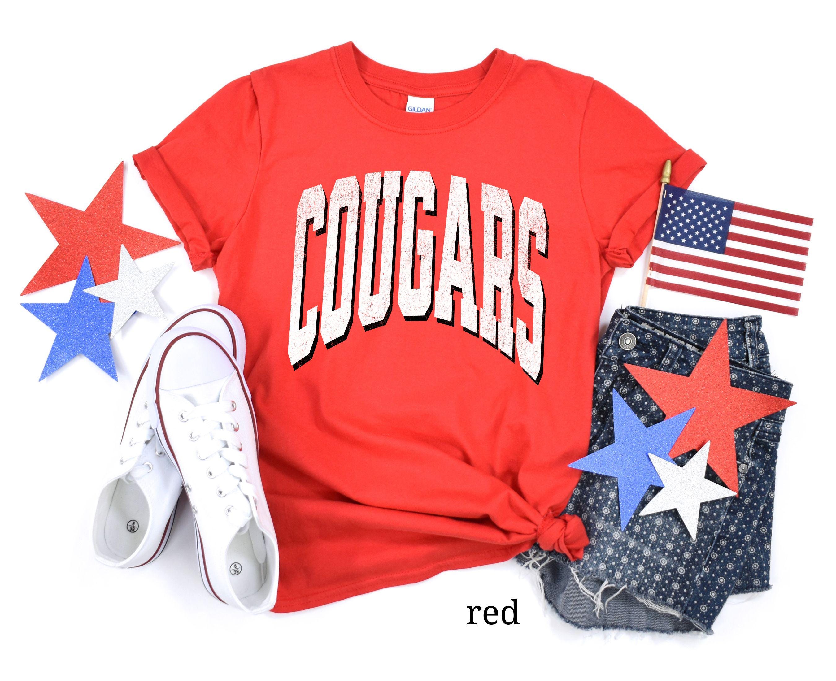 Custom School Spirit Shirt, Team Name T-shirt for Youth & Adults ...