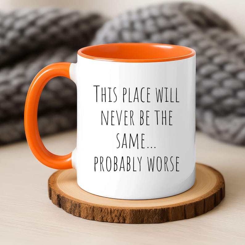 Funny Retirement Mug, Funny Going Away Cup, Sarcastic Goodbye Gift, Office Farewell Mug, 11oz & 15oz image 12