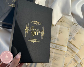 Luxury Gold Mirror Acrylic Wedding Invitations | Quality Paper Invitation | Elegant & Unique Invites for Weddings | Invitation Suite Box