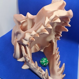 Full Sized Dragon Skull Dice Tower