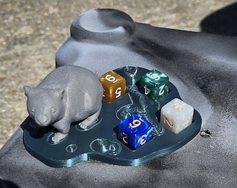 Porta-dados Wombat e Cube Poo (mais de 20 variações de cores!)