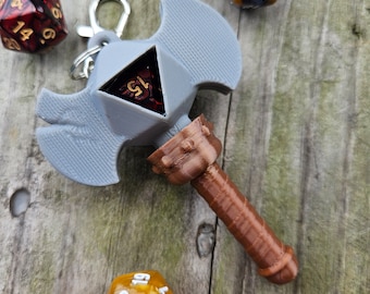 Chaveiro porta-dados Axe