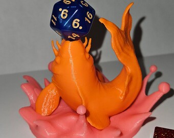 Porta-dados Splashing Koi D20