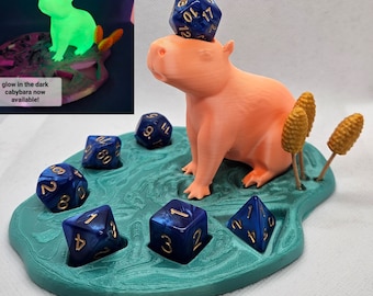 Porta-dados Cabybara, várias opções de cores e totalmente montado!