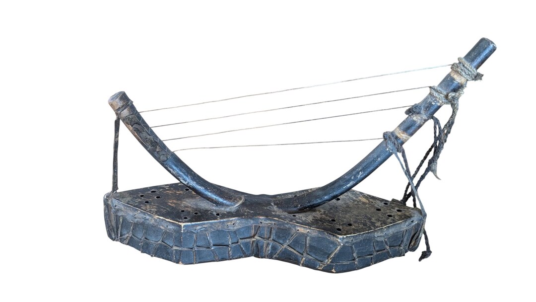 Antique Waji Harp, Musical Instruments From Afghanistan, Nuristan - Etsy