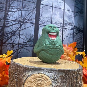 Bomba da bagno fantasma verde