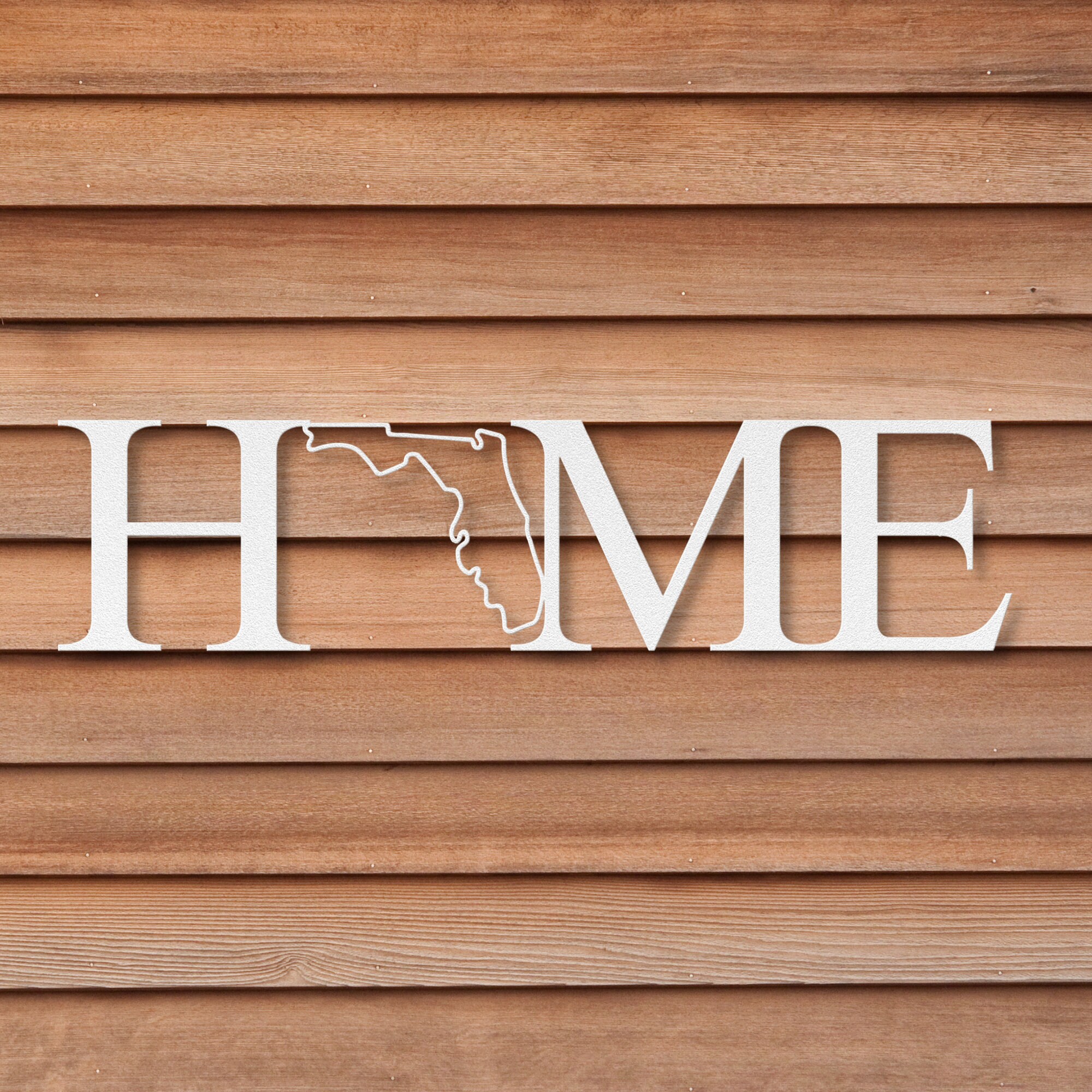 Florida State Metal Wall Art, Florida Decor, Florida Home Sign, Home