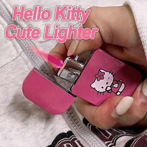 bonjour kitty chat rose briquet creatif iighter Rwanda